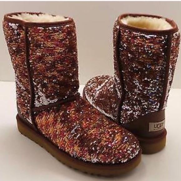 Uggs Sequin Ankle Boots* - Picture 4 of 15